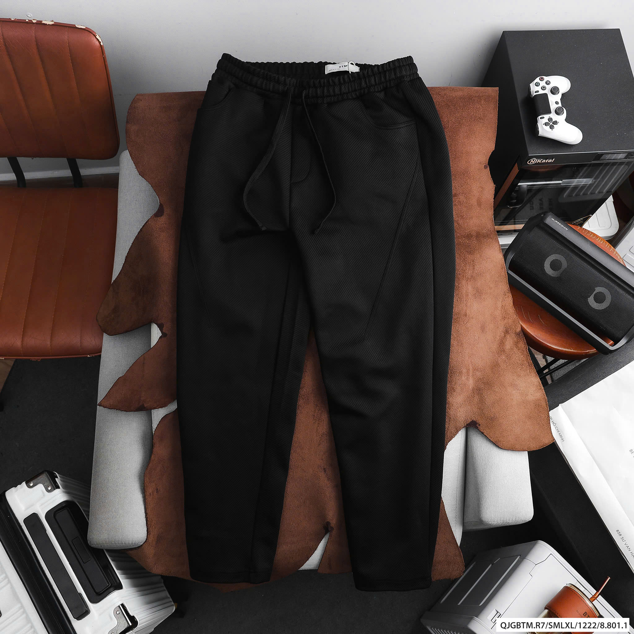 QUẦN NỈ SỚ CHÉO BTM RELAX FIT