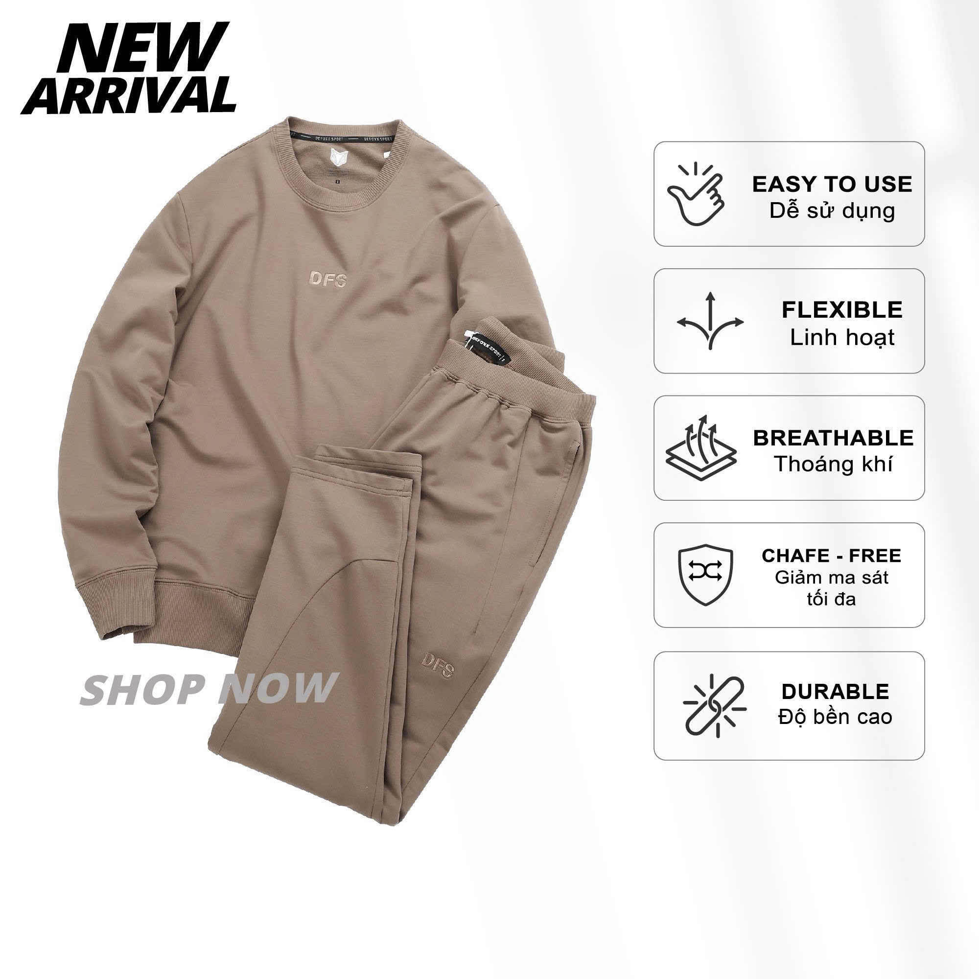 BỘ QUẦN ÁO DÀI TAY DFS