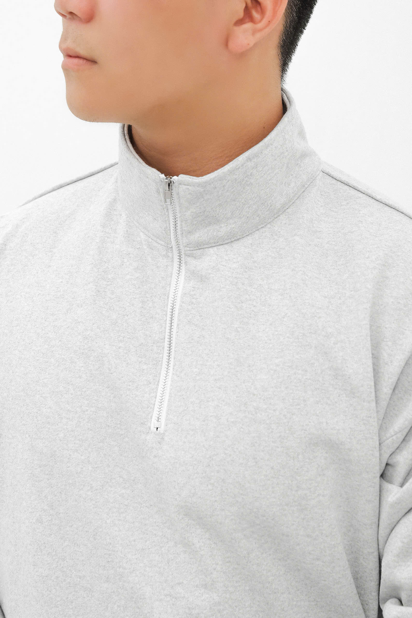 ÁO KHOÁC NỈ KHÓA CỔ DEFOXX