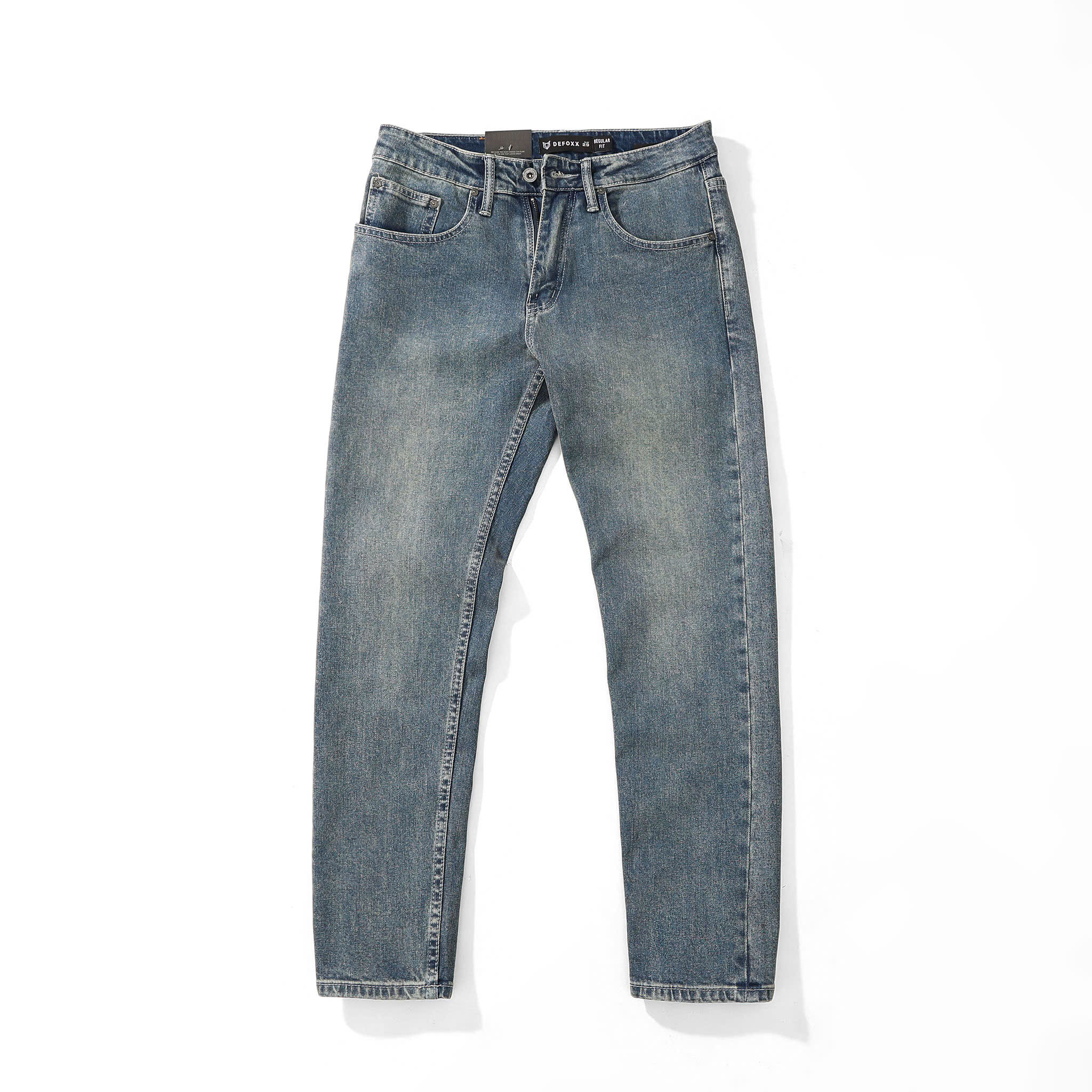 QUẦN JEANS DF XANH DƠ REGULAR-FIT