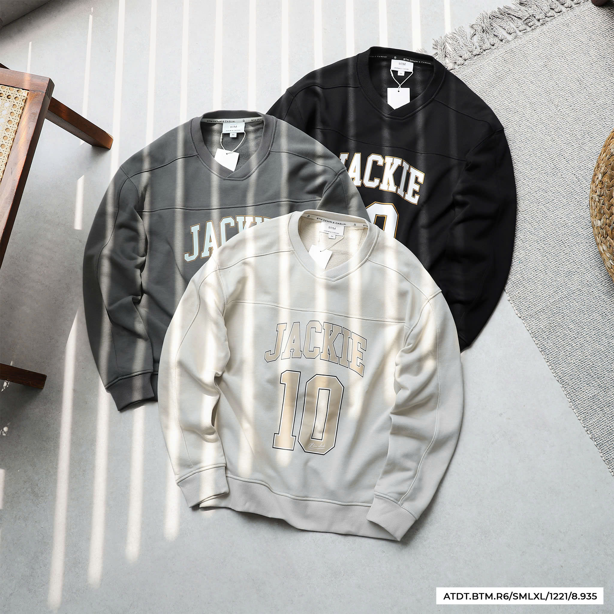 ÁO NỈ BTM JACKIE REGULAR-FIT