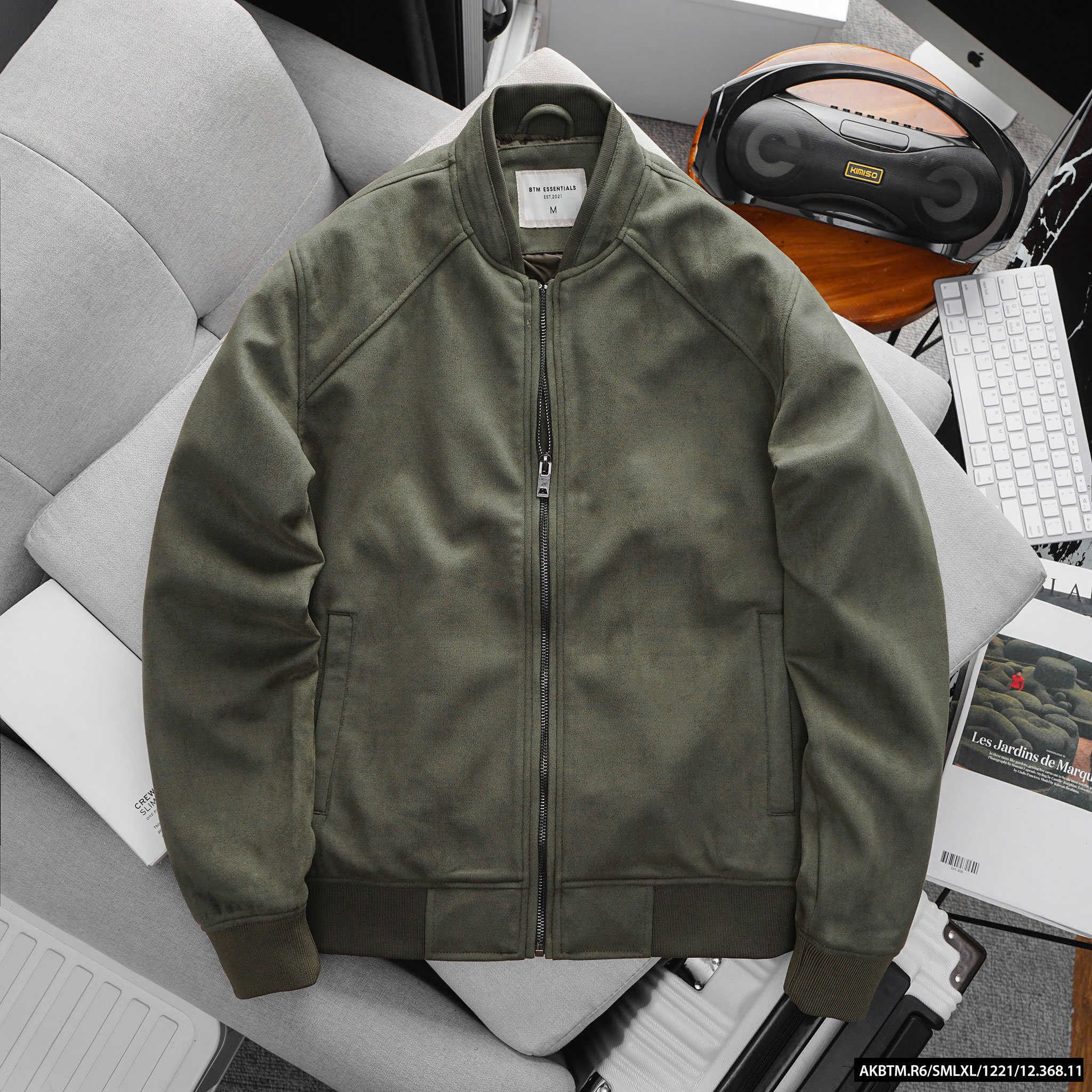 ÁO KHOÁC BOMBER DA LỘN BTM