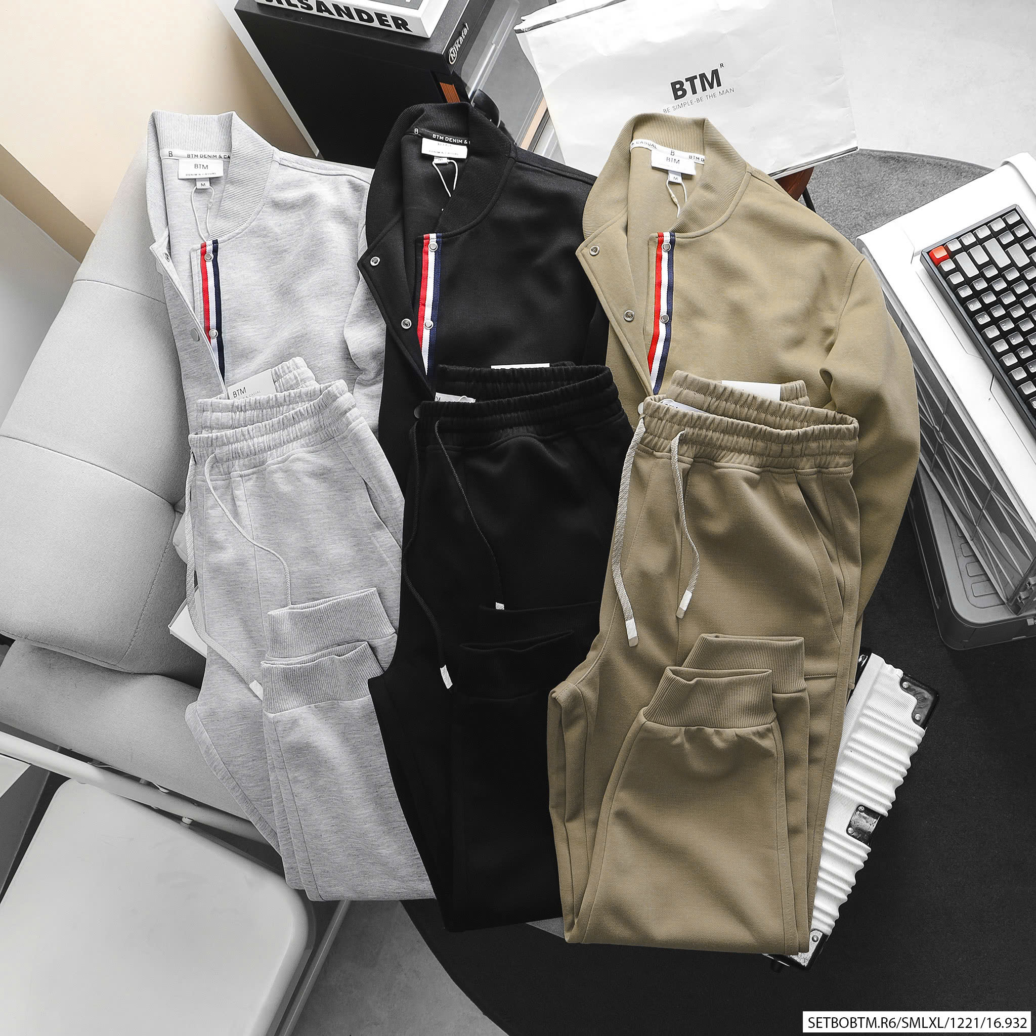 BỘ QUẦN ÁO BOMBER BTM