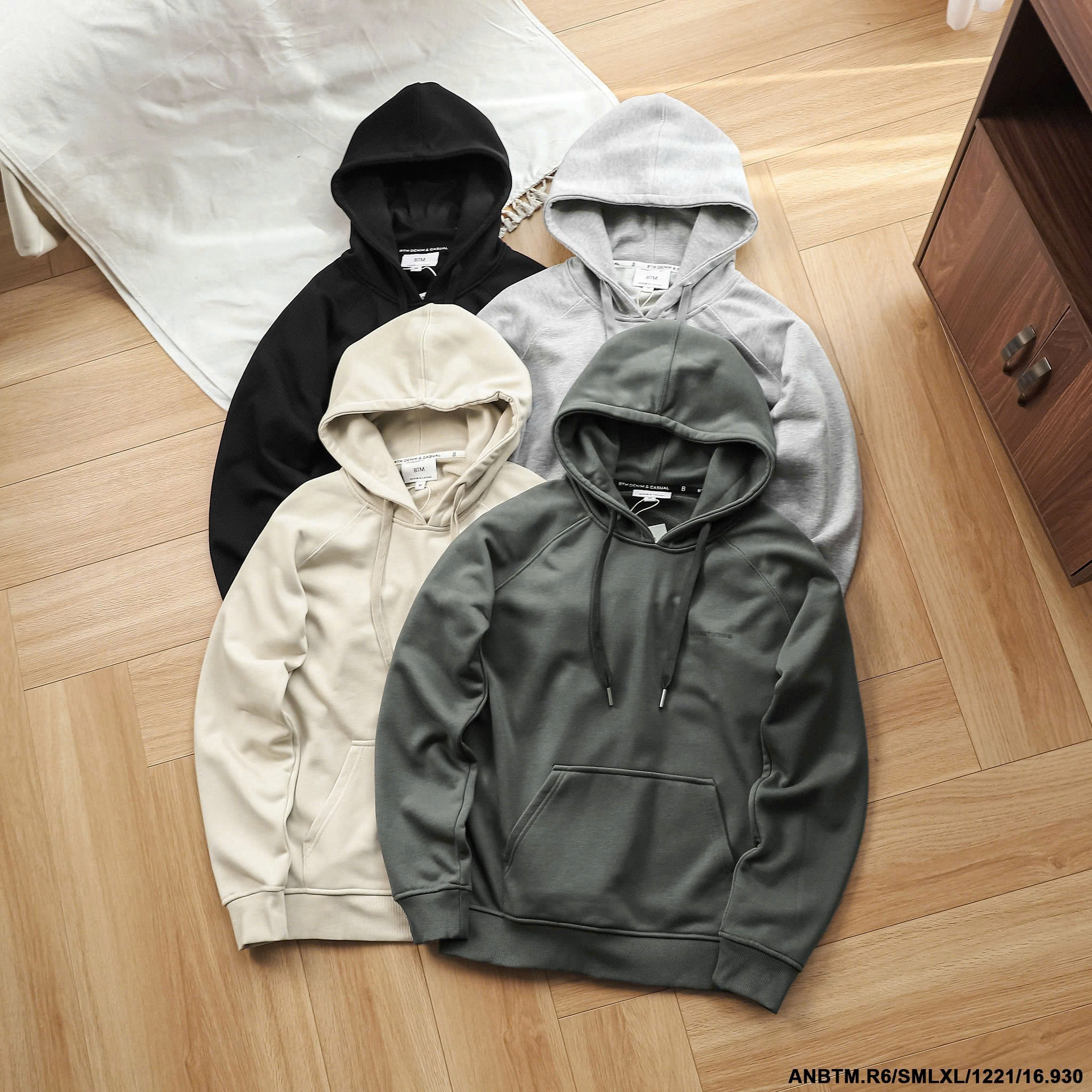 ÁO NỈ HOODIE BTM BASIC