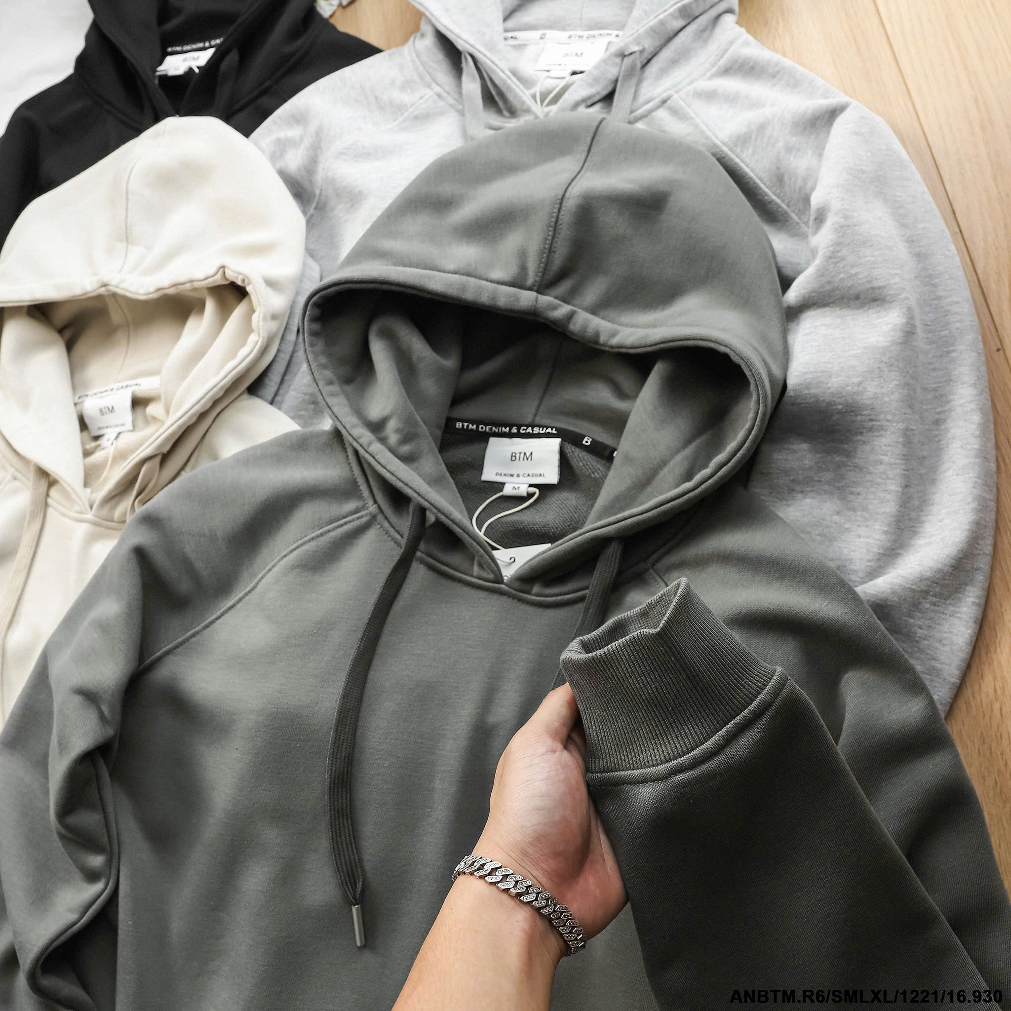 ÁO NỈ HOODIE BTM BASIC