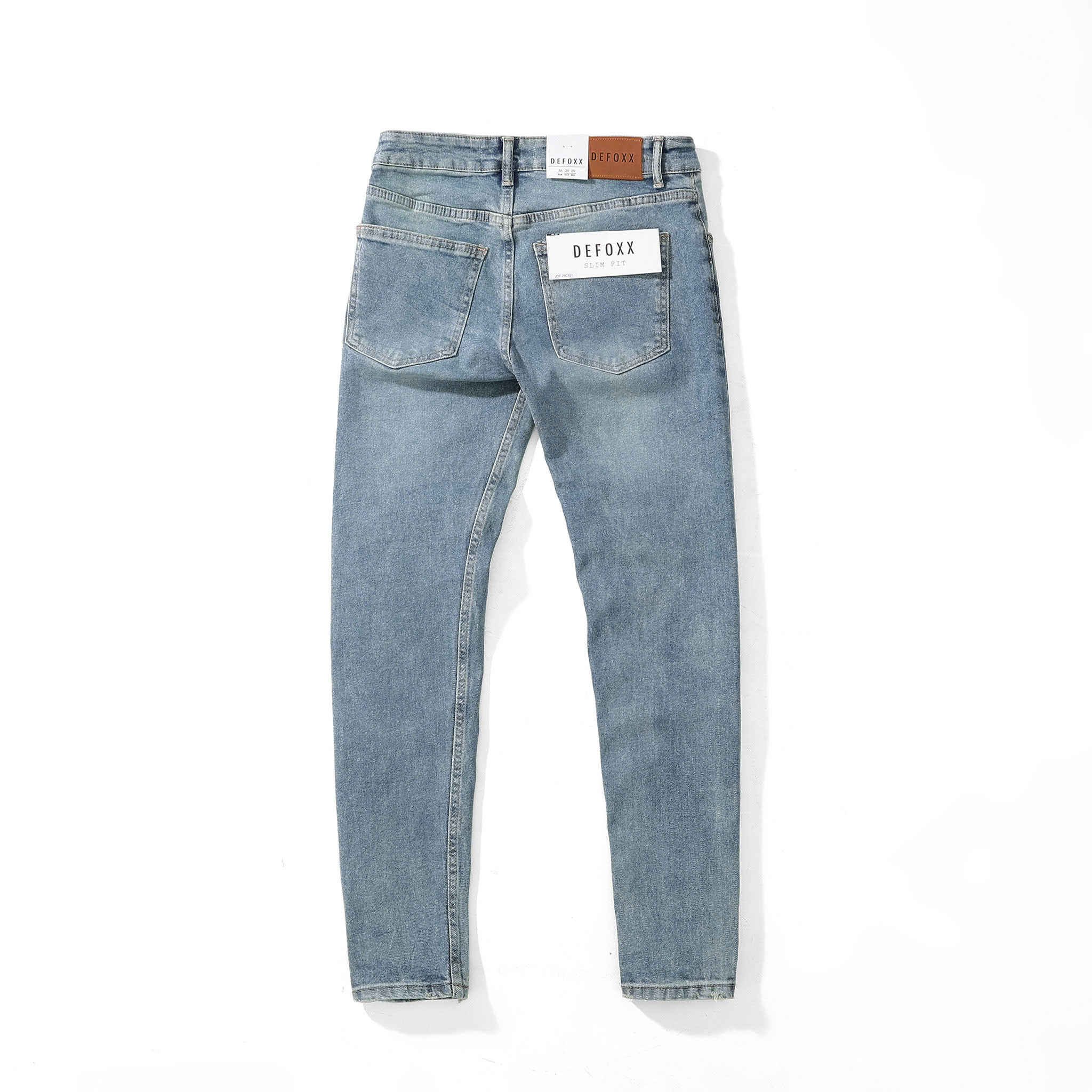 QUẦN JEANS DEFOXX XANH XÁM WASH