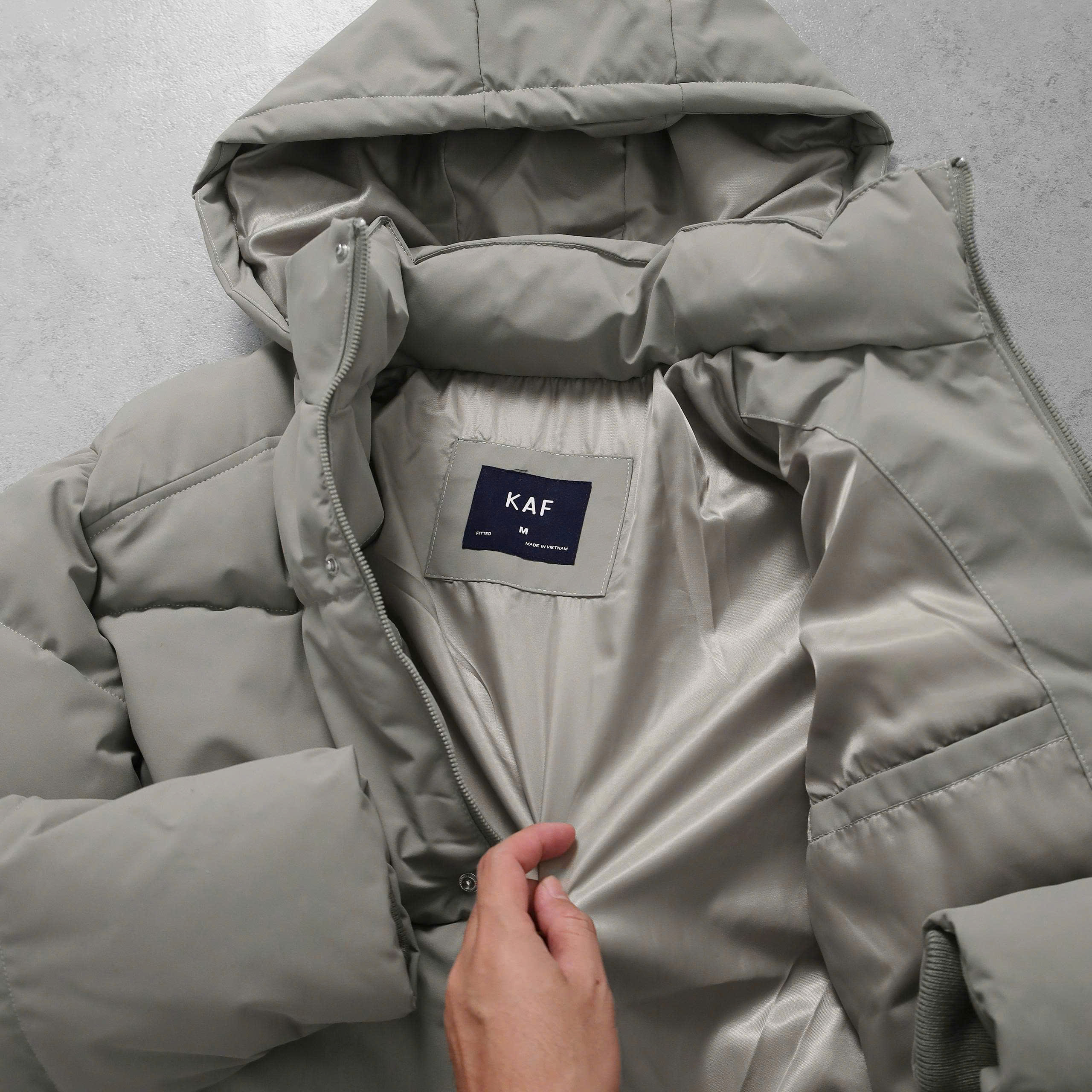 ÁO PHAO KAF PREMIUM MŨ THÁO