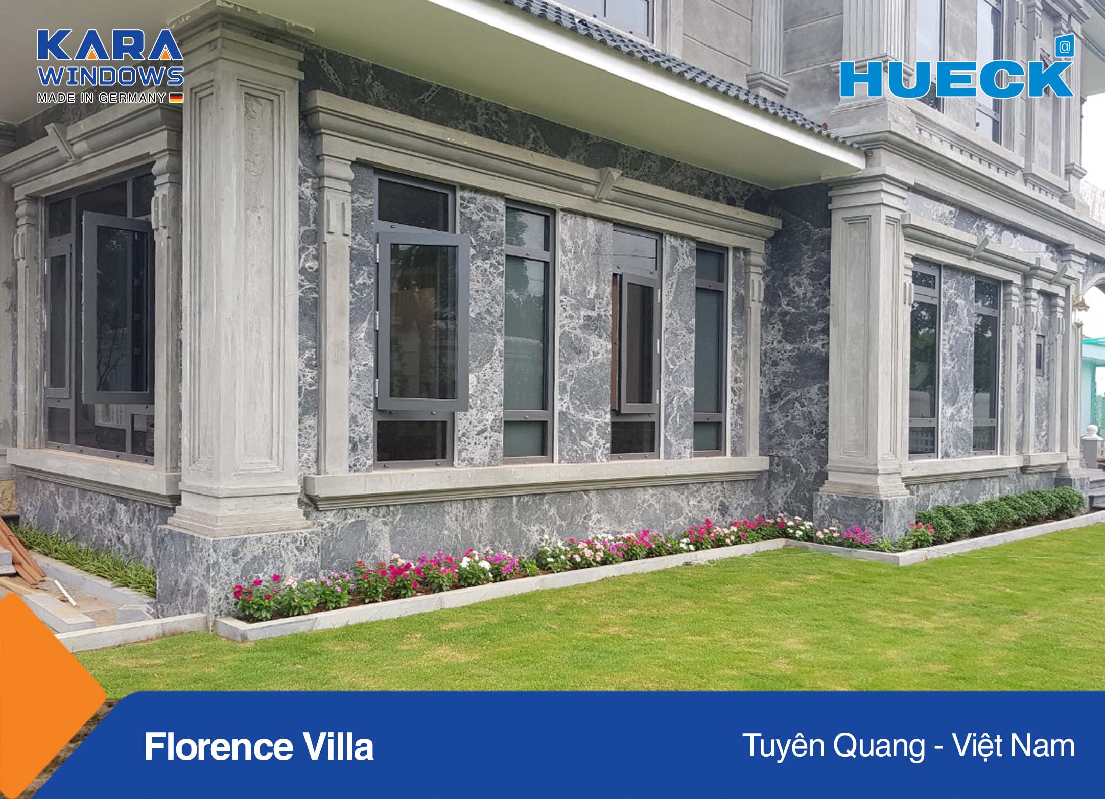 Hình ảnh hoàn thiện dự án Florence Villa - Tuyên Quang - Việt Nam