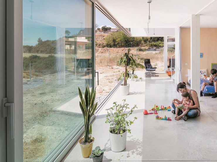 Nhôm kính với phong cách kiến trúc tối giản