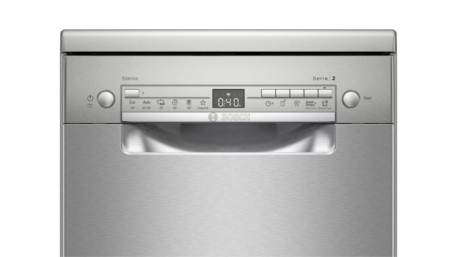 Máy rửa bát 10 bộ tốt nhất 2025 – Top 5 mẫu máy đang “làm mưa làm gió” 8 Máy Rửa Bát BOSCH SPS2XMI04E|Serie 2 45cm