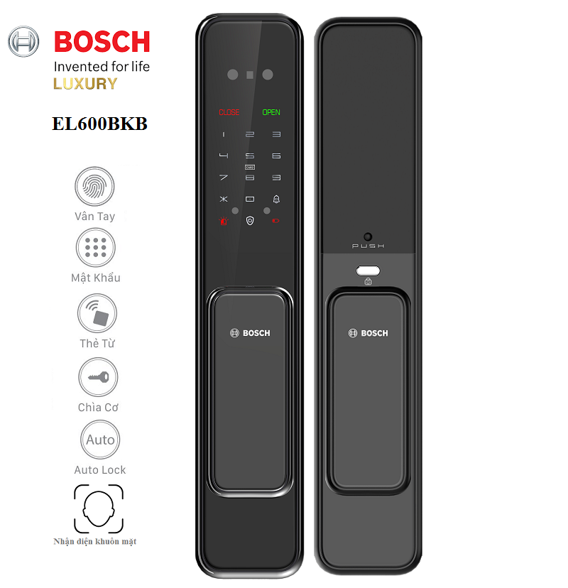 Bosch - thương hiệu nổi tiếng về thiết bị điện tử đến từ Đức đã giới thiệu sản phẩm khóa cửa vân tay thông minh của mình. Đến xem hình ảnh để trải nghiệm công nghệ tiên tiến này.