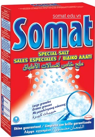 muoisomat Muối rửa chén Somat
