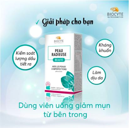 GIÁ VIÊN UỐNG TRỊ MỤN LÀM ĐẸP CỦA PHÁP?