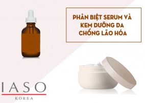 Phân biệt kem dưỡng chống lão hóa và tinh chất chống lão hóa cho da