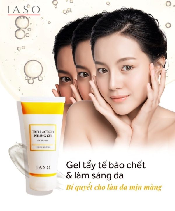 Gel giúp loại bỏ tế bào sừng hỗ trợ làm trắng da Triple Action Peeling Gel