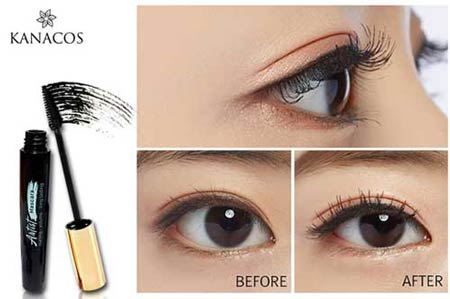 Mascara Hàn Quốc KANACOS giúp mi dài và dày