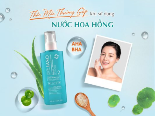 THẮC MẮC THƯỜNG GẶP KHI SỬ DỤNG NƯỚC HOA HỒNG