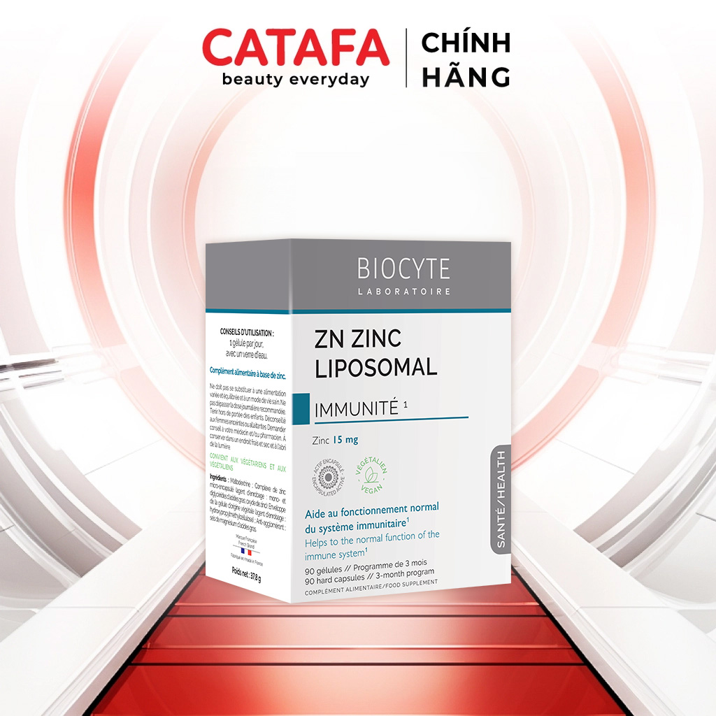 B18C Thực phẩm bảo vệ sức khỏe Zn ZINC LIPOSOMA