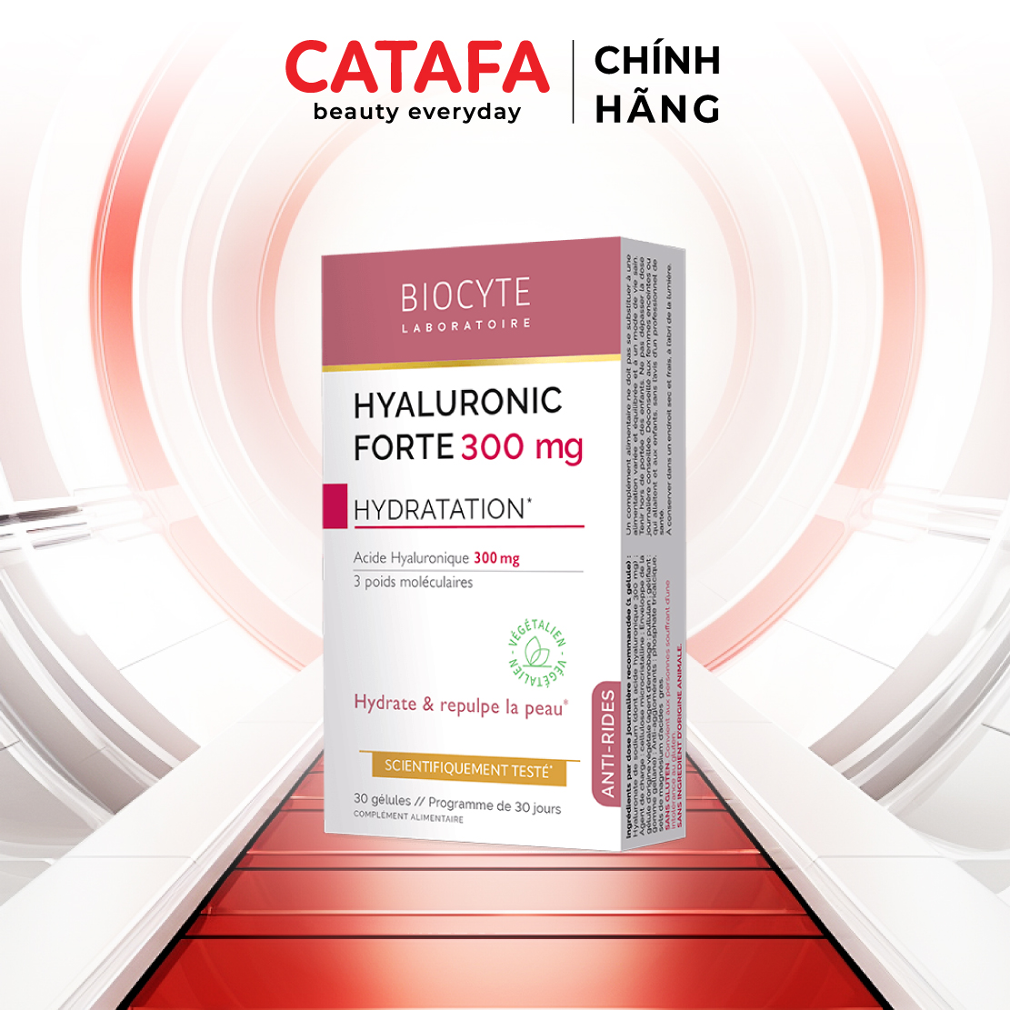 B17 Thực phẩm bảo vệ sức khỏe Hyaluronic Forte 300mg - Biocyte
