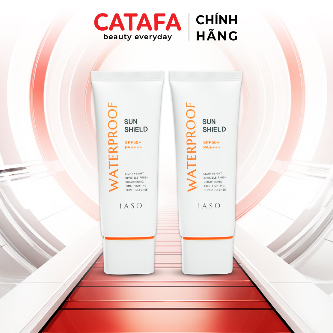 Combo 2 I72 Kem chống nắng Sun Shield SPF50+/PA++++ - IASO