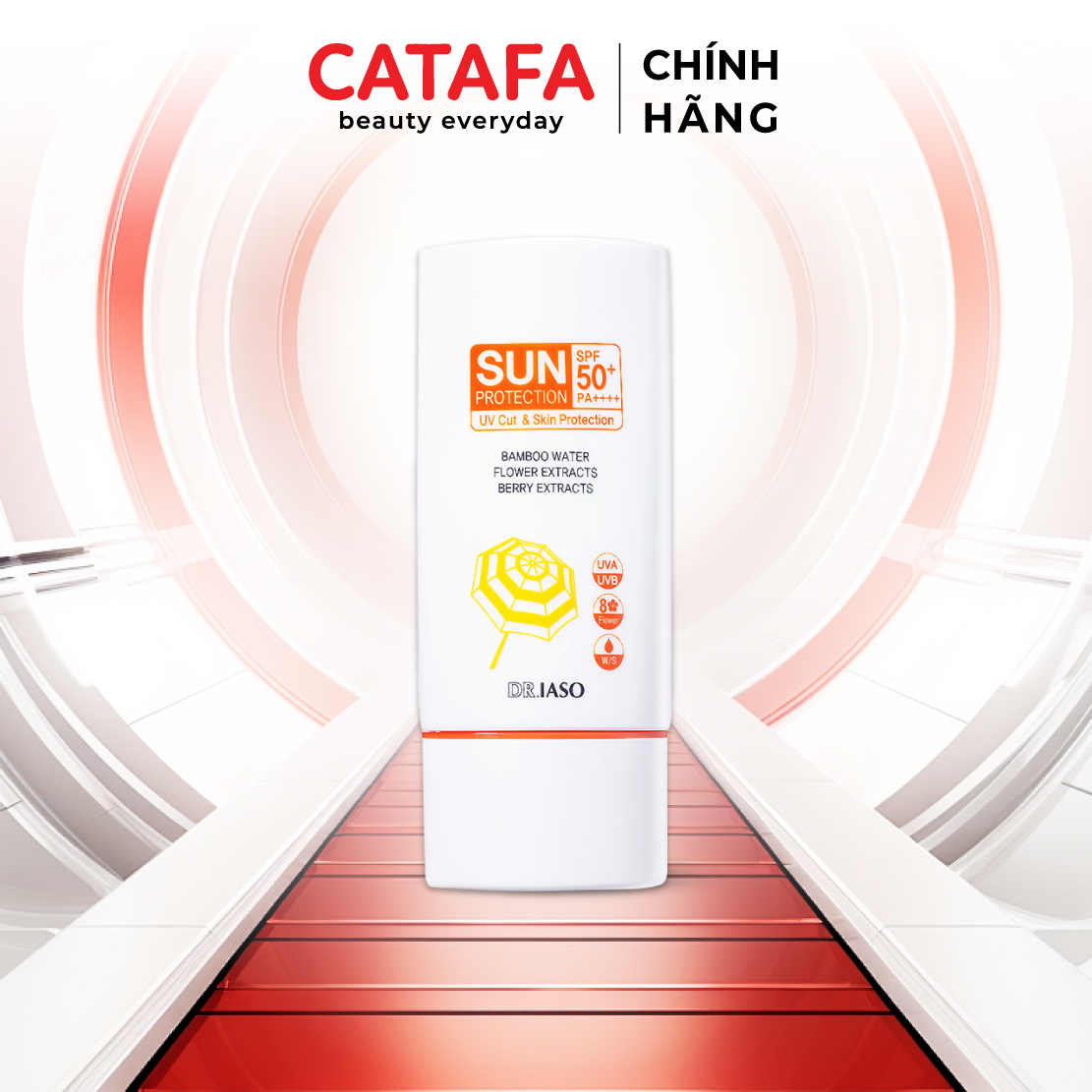 D38 Kem chống nắng Sun Protection SPF50+/PA++++ - Dr IASO