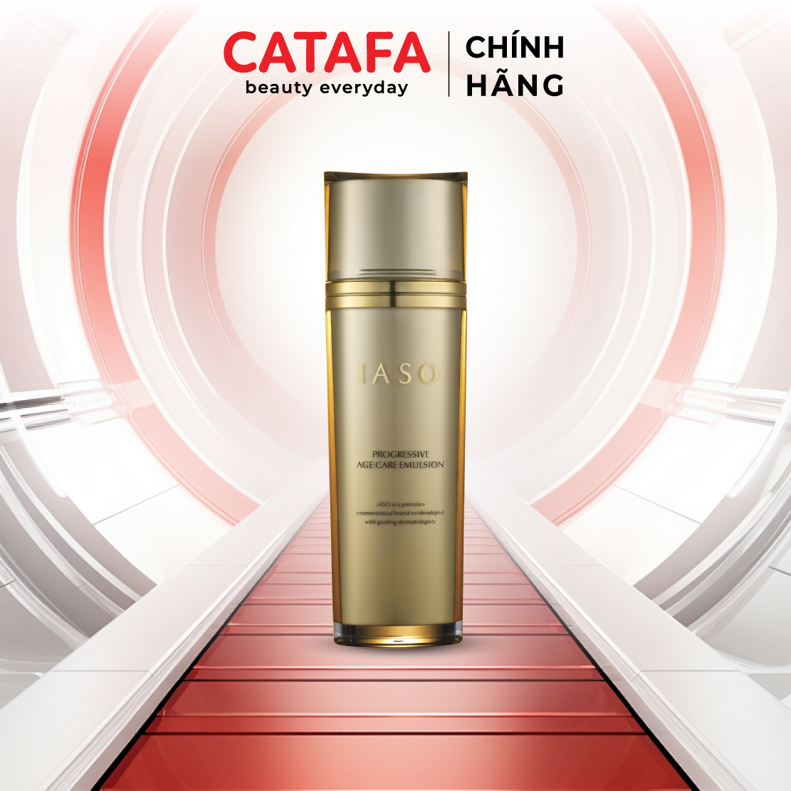 I18 Sữa dưỡng ẩm giúp săn chắc da và giảm nếp nhăn Progressive Age Care Emulsion - IASO
