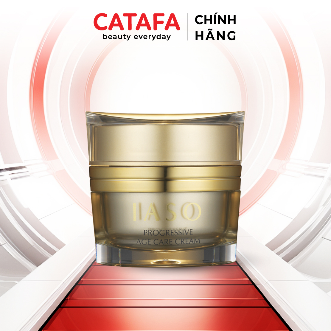 I20 Kem dưỡng giúp săn chắc da và giảm nếp nhăn Progressive Age Care Cream - IASO