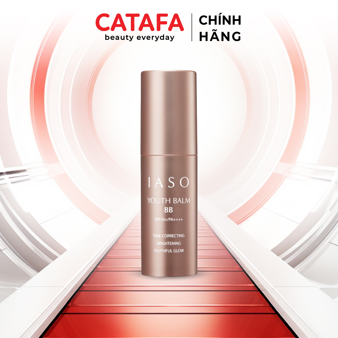 I75 Kem nền trang điểm Youth Balm BB SPF 50+/PA++++ - IASO