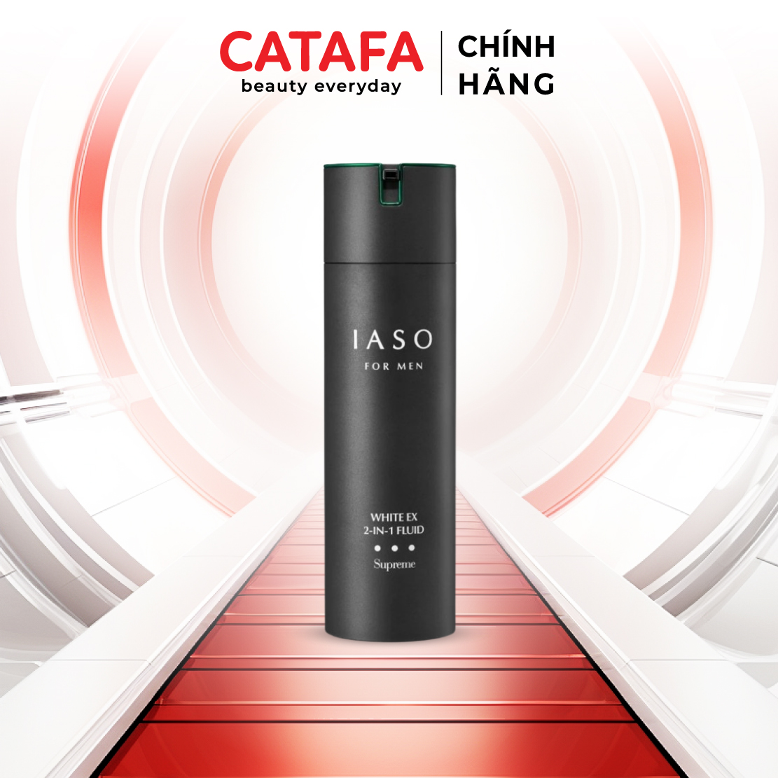 I81 Tinh chất dưỡng da dành cho nam giới For Men White EX-2in-1 Fluid Superme - IASO