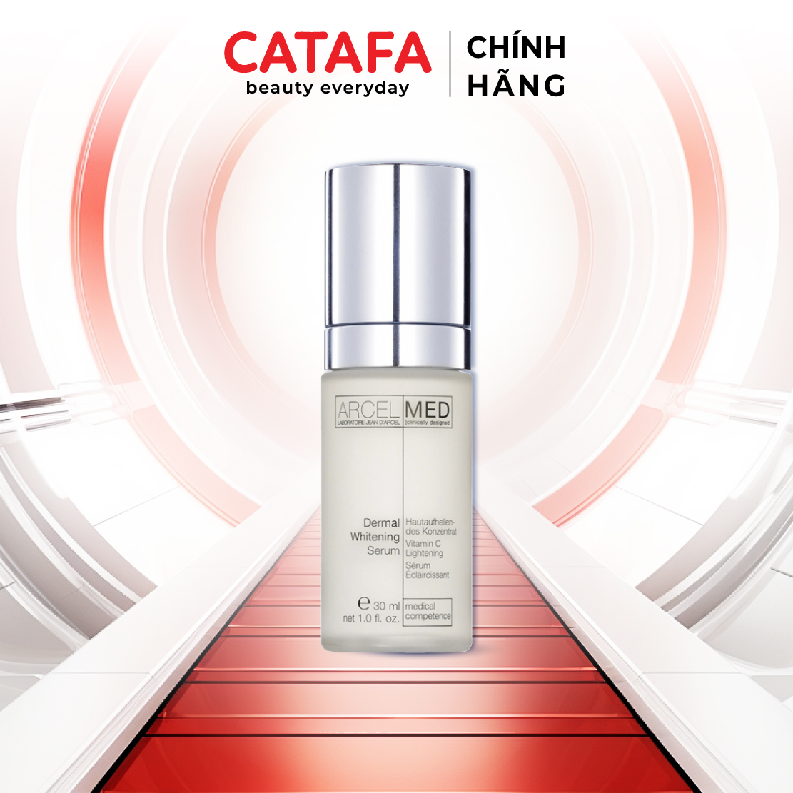 J106 Tinh chất giúp làm trắng sáng da và mờ vết nám Dermal Whitening Serum - Jean d'Arcel