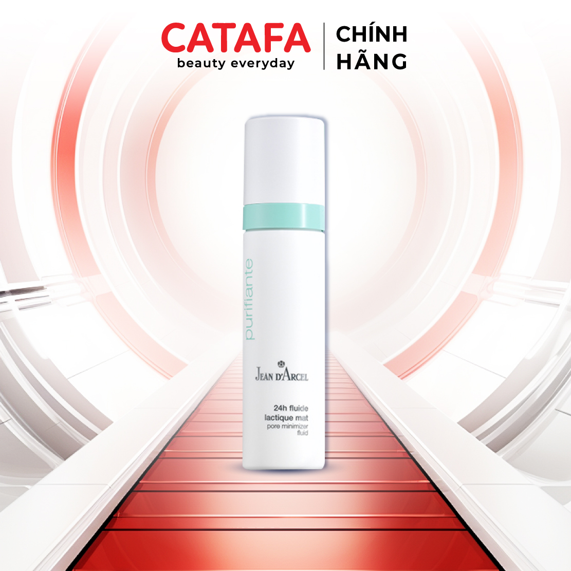J112 Sữa dưỡng giúp giảm bóng nhờn, se khít lỗ chân lông Pore Minimizer Fluid - Jean d'Arcel