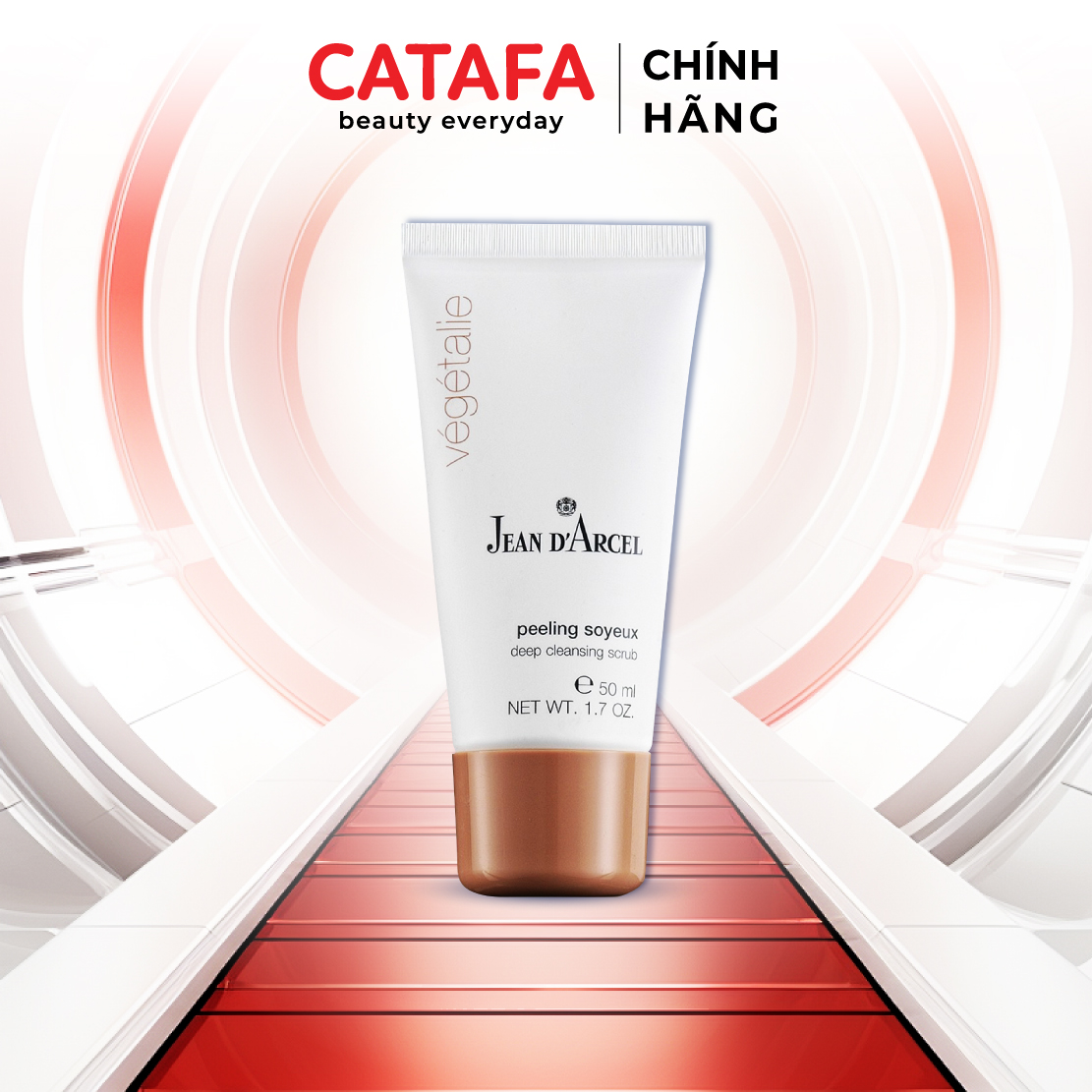 J135 Kem loại bỏ tế bào da chết Deep Cleansing Scrub - Jean d'Arcel