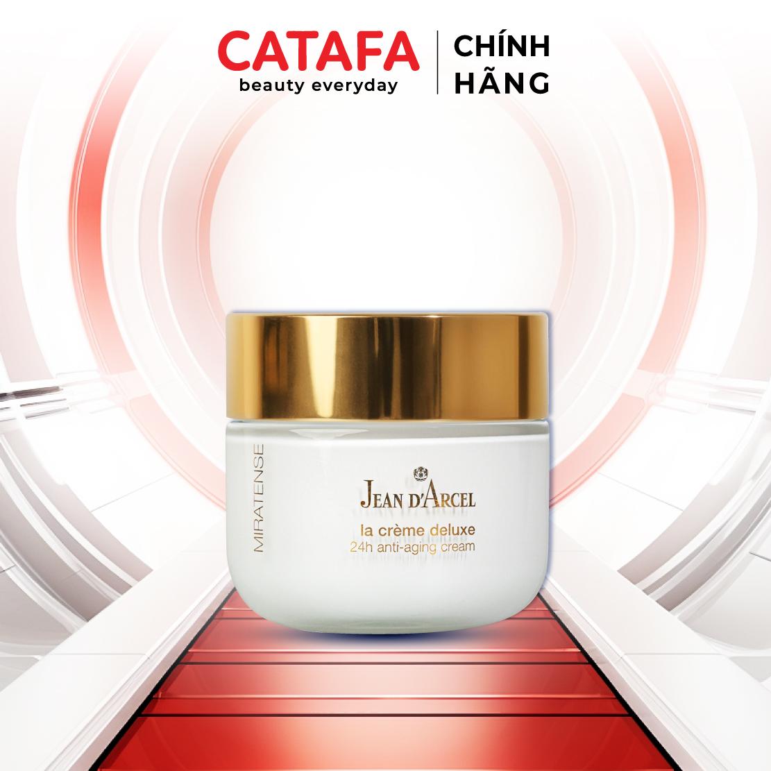 J152 Kem dưỡng De Luxe giúp giảm nhăn và chảy xệ da La Crème De luxe - Jean d'Arcel