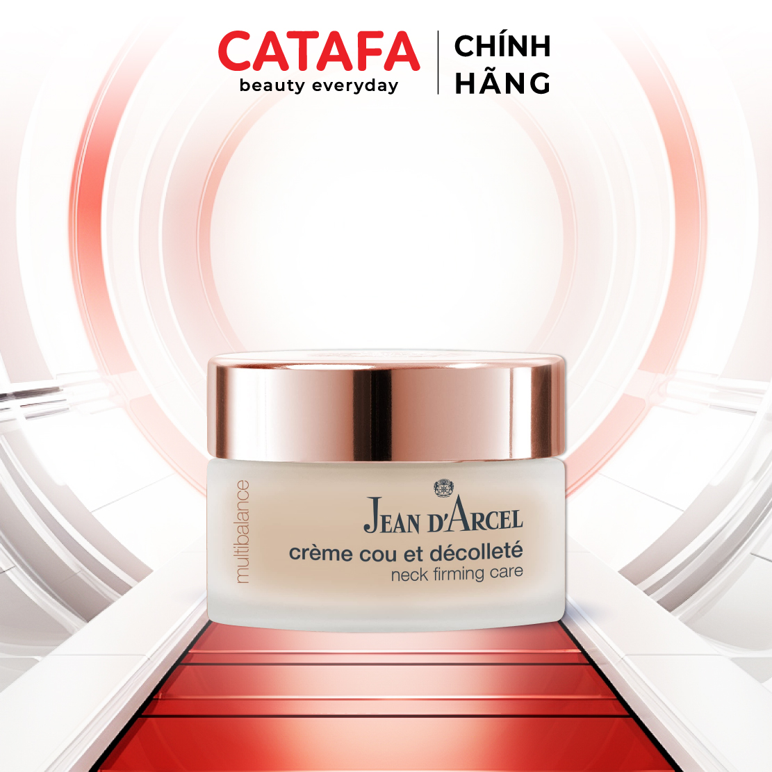 J16 Kem dưỡng giúp giảm nhăn và săn chắc da vùng cổ Crème Cou Et Décolleté - Jean d'Arcel