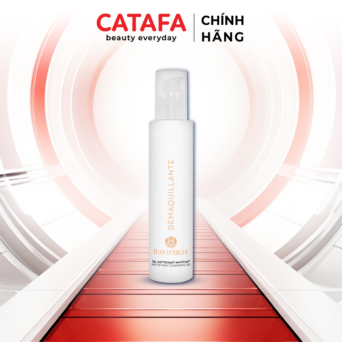 J225 Gel rửa mặt Mattifying - Mattifying Cleansing Gel - Jean d'Arcel