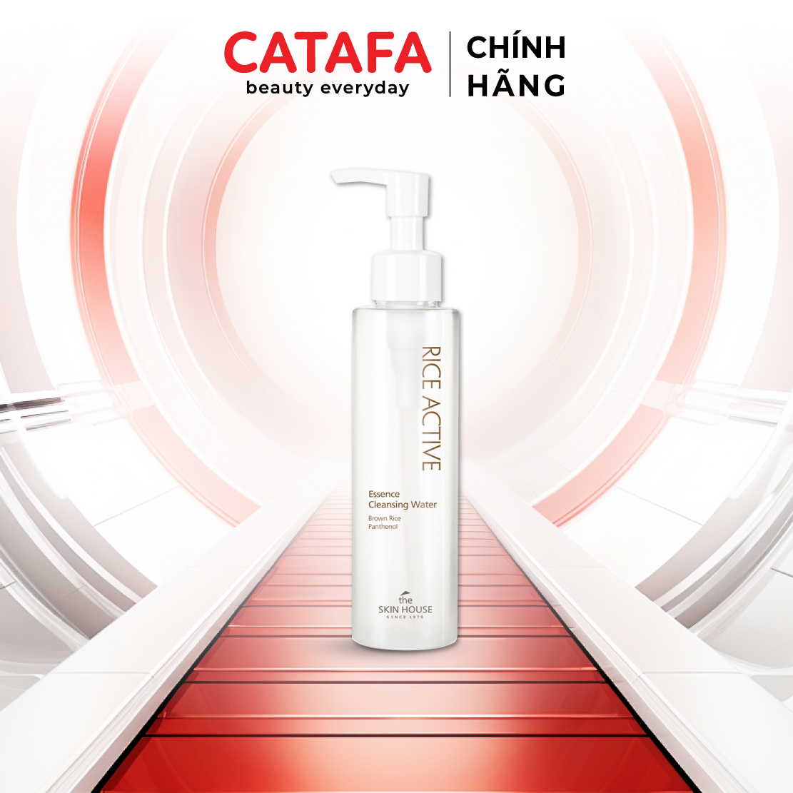 T67 Nước tẩy trang Rice Active Essence Cleansing Water - The Skin House