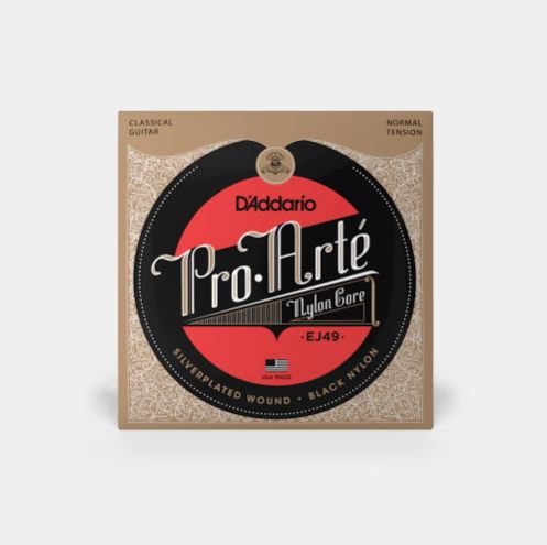 day-dan-guitar-classic-d-addario-pro-arte-ej49-black-nylon-normal-tension-am-tha