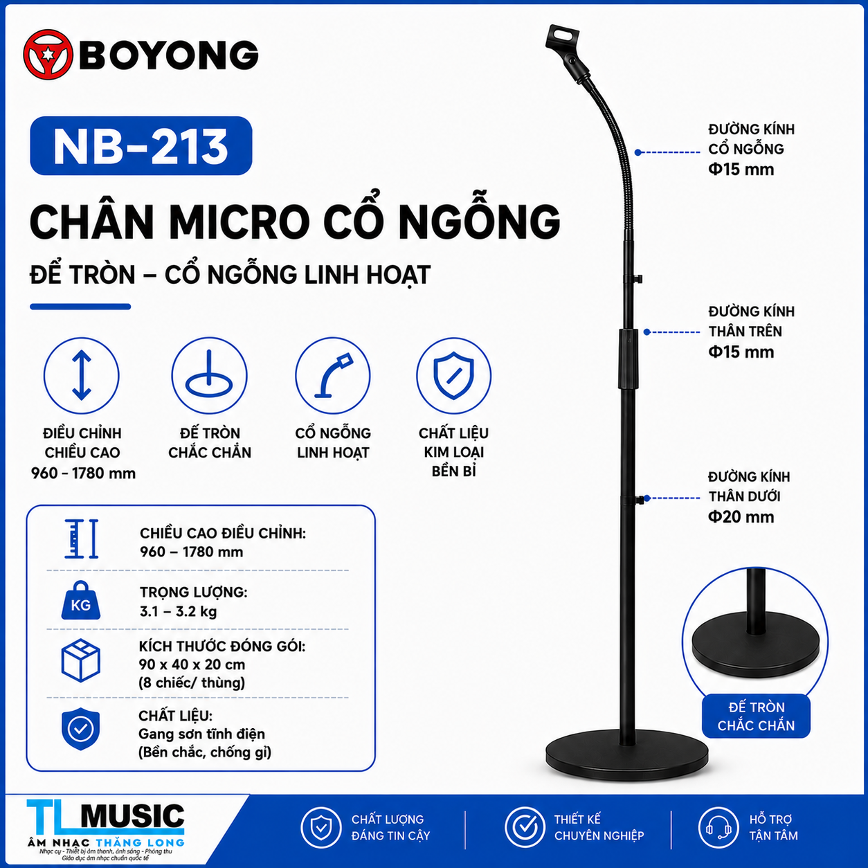 chan-micro-co-ngong-de-tron-newnabie-boyong-nb-213-dieu-chinh-cao-960-1780mm