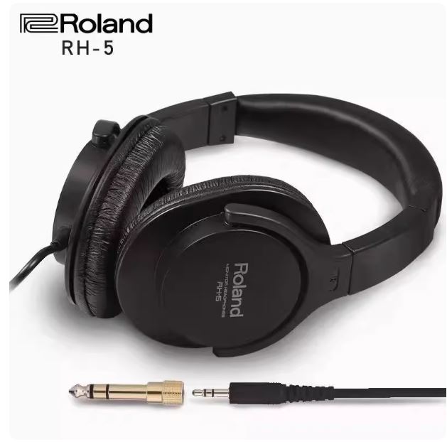 tai-nghe-roland-rh-5-monitor-closed-back-40mm-am-thanh-can-bang-cho-piano-guitar