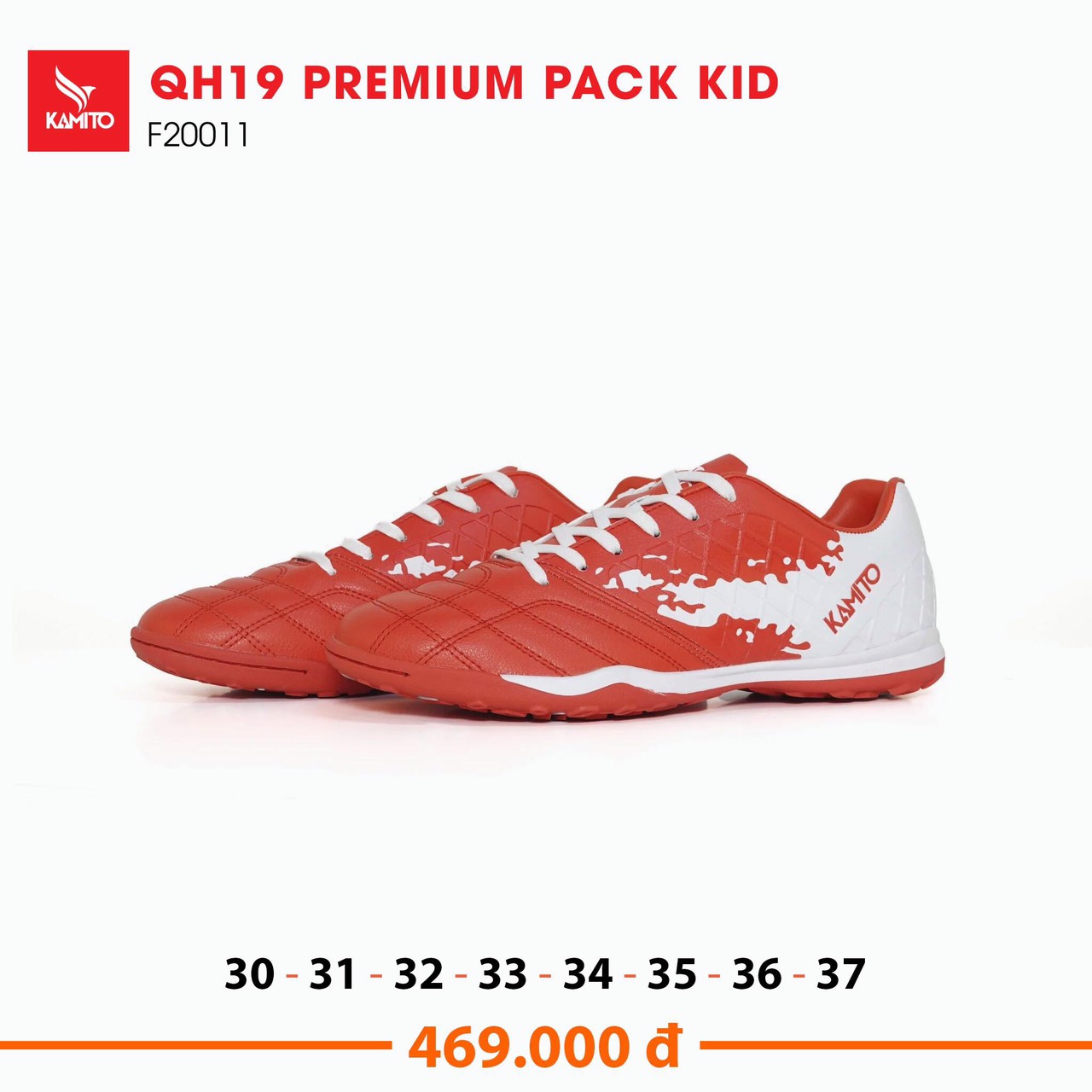 Giày Đá Bóng Trẻ Em Kamito QH19 Premium Pack Kid