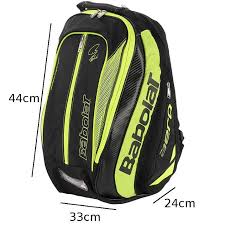 Balo tennis Babolat Pure Aero Black Yellow mới năm 2018