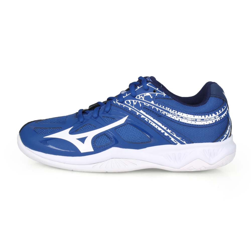 Giày cầu lông Mizuno Thunder Blade 2 - Xanh dương trắng