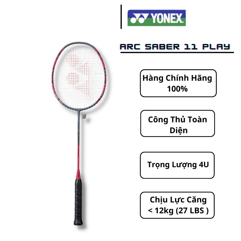 Vợt Cầu Lông Yonex Arc Saber 11 Play Đỏ