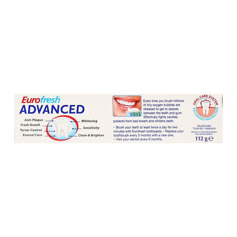 Kem đánh răng Farmasi Advance Care 112g
