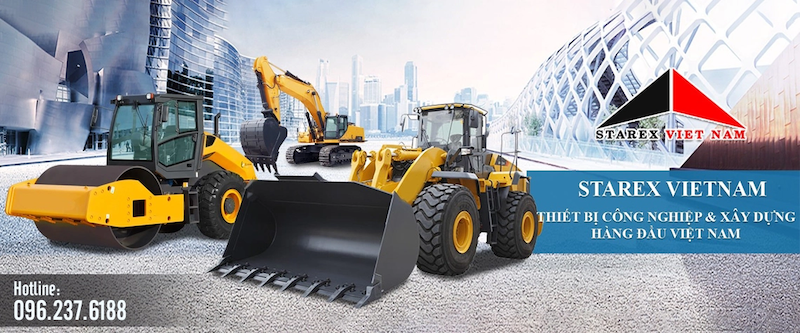 STAREX Việt Nam - Đơn vị cung cấp các loại máy xúc dài chính hãng, giá tốt
