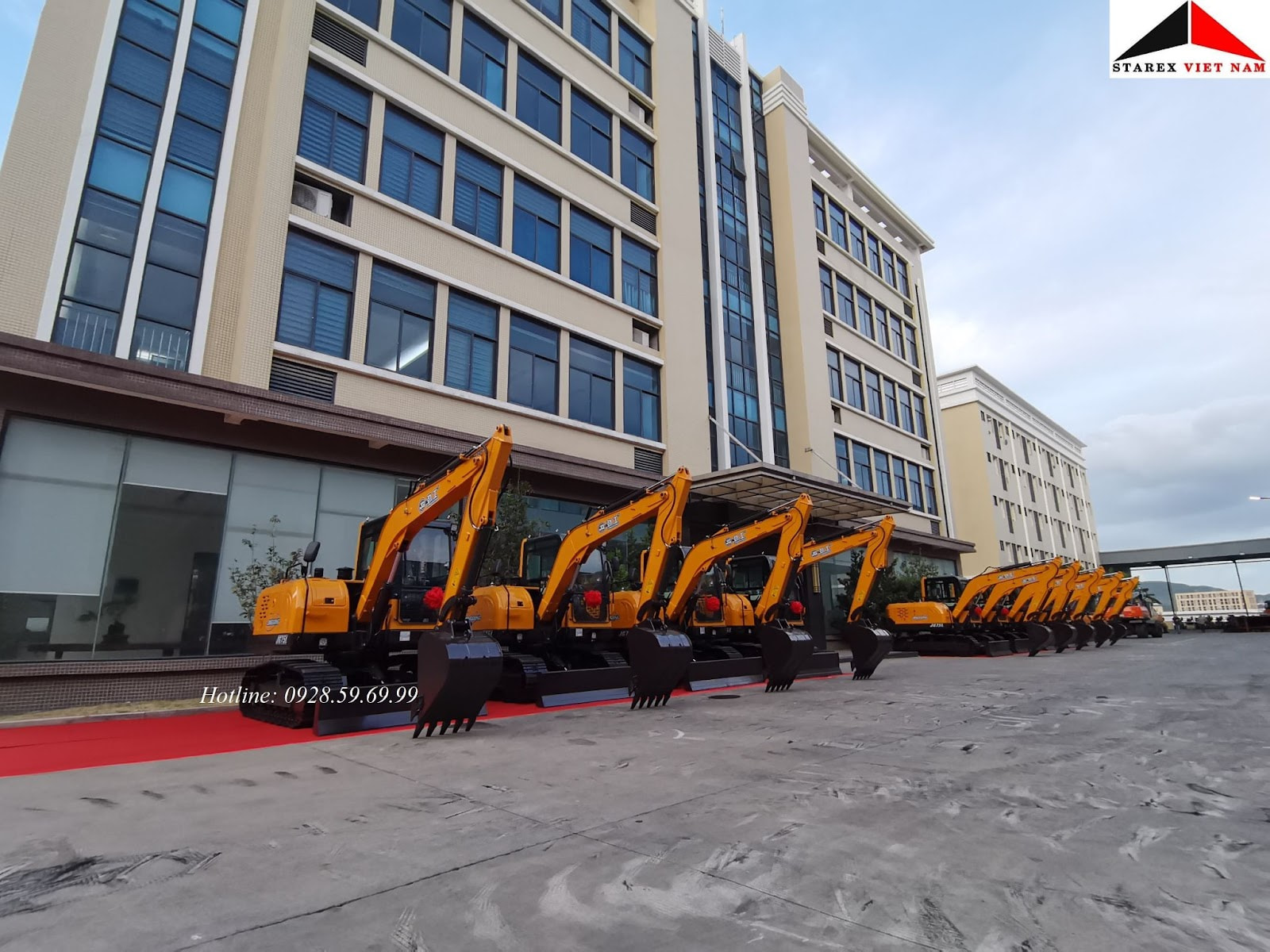 STAREX Việt Nam - Đơn vị cung cấp phụ tùng máy xúc chất lượng, uy tín