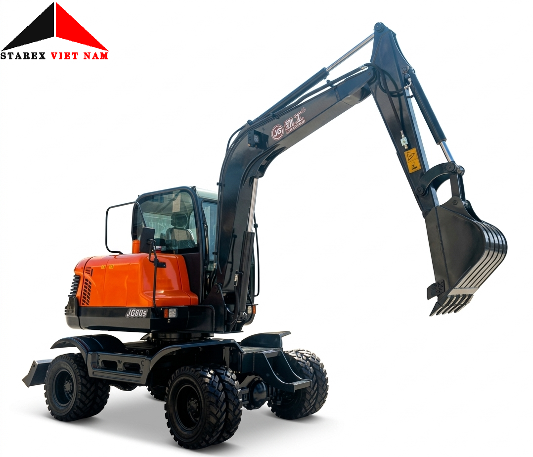 Máy đào lốp mini jinggong jg60s