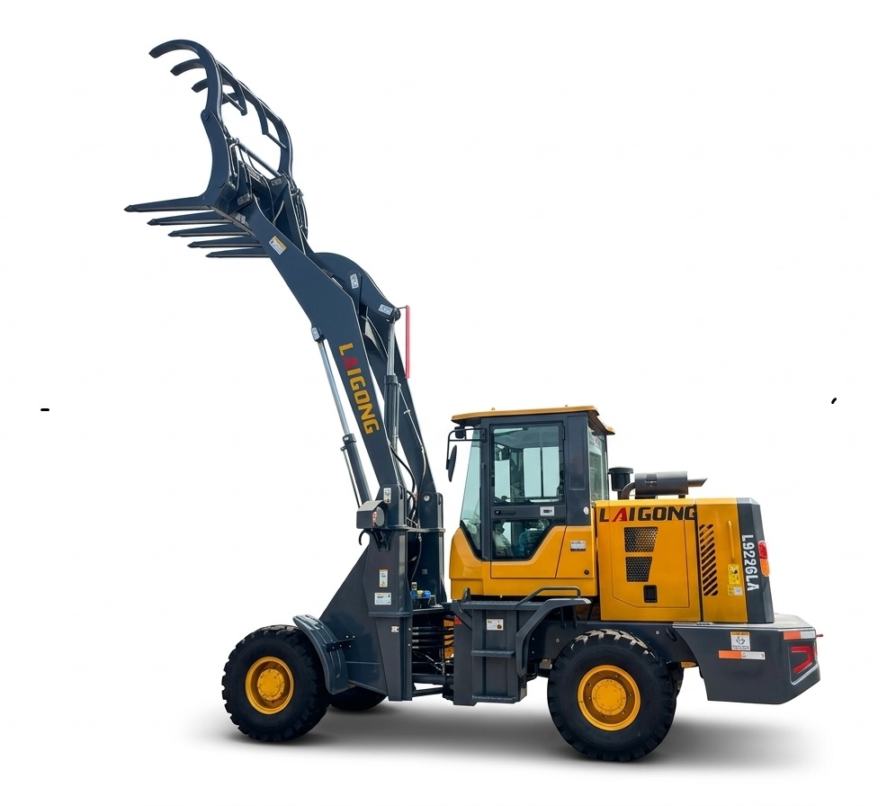 Máy gắp gỗ cần dài đổ cao LAIGONG LG926LA