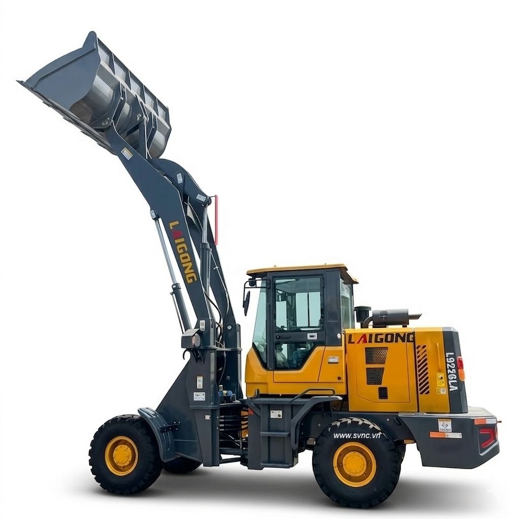 Máy xúc lật cần dài đổ cao LAIGONG LG926LA
