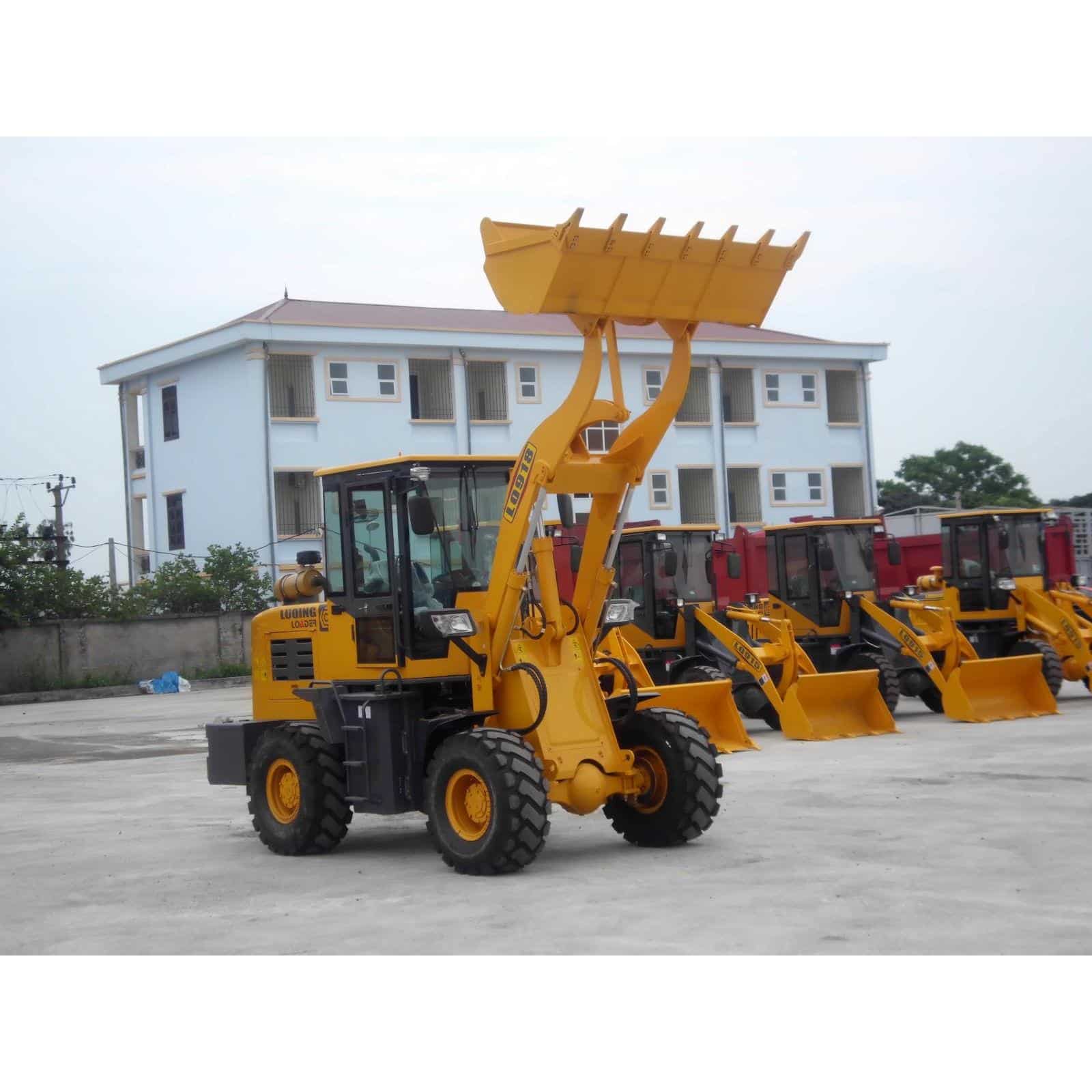 Máy xúc lật gầu nhỏ LQ918